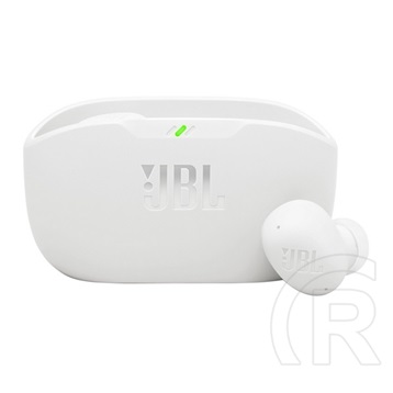 JBL wave buds2 bluetooth fülhallgató sztereo (v5.3, tws, mikrofon, aktív zajszűrő, mélyhang kiemelés + töltőtok) fehér