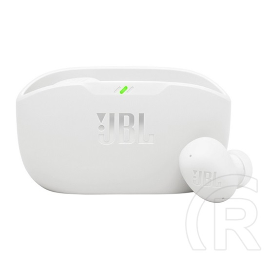 JBL wave buds2 bluetooth fülhallgató sztereo (v5.3, tws, mikrofon, aktív zajszűrő, mélyhang kiemelés + töltőtok) fehér