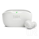 JBL wave buds bluetooth fülhallgató sztereo (v5.2, tws, mikrofon, zajszűrő, ip54 + töltőtok) fehér