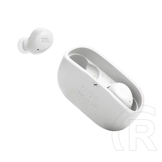 JBL wave buds bluetooth fülhallgató sztereo (v5.2, tws, mikrofon, zajszűrő, ip54 + töltőtok) fehér