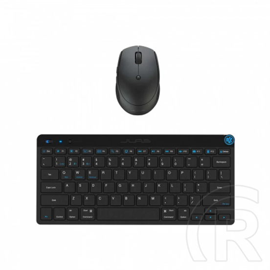 JLab Go Work Bundle vezeték nélküli Bluetooth billentyűzet és egér (US, fekete)