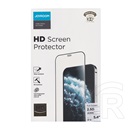 JOYROOM HD Apple iPhone 12 mini képernyővédő üveg (2.5D, lekerekített szél, karcálló, ultravékony, 0.2mm, 9H) fekete