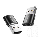 JOYROOM USB adapter (A dugó / C aljzat, fekete)