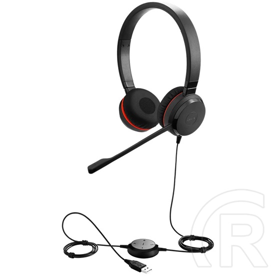 Jabra EVOLVE 30 II UC Stereo headset (USB/3,5 mm 4 pin jack)