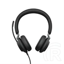 Jabra Evolve2 40 SE UC vezetékes fejhallgató sztereo (USB-C, mikrofon, fekete)
