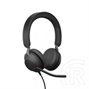 Jabra Evolve2 40 SE UC vezetékes fejhallgató sztereo (USB-C, mikrofon, fekete)