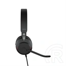 Jabra Evolve2 40 SE UC vezetékes fejhallgató sztereo (USB-C, mikrofon, fekete)