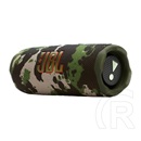 Jbl flip7 bluetooth hordozható hangszóró (v5.4, 4800mah belső akku, 25w, ip68 vízálló, terep minta) sötétzöld