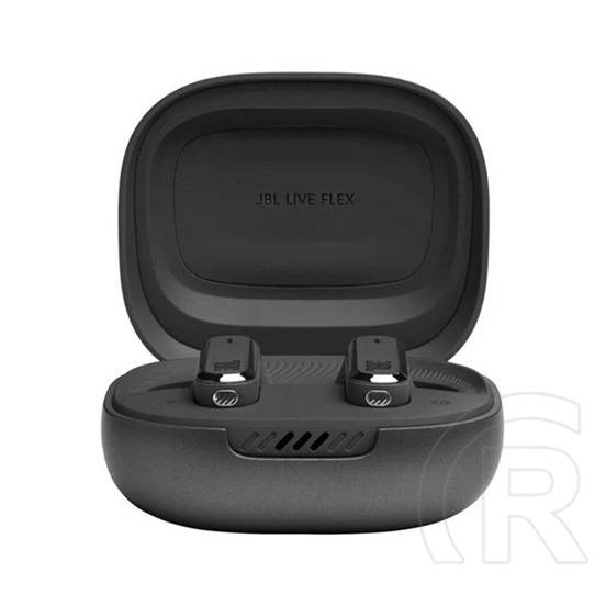 Jbl live flex bluetooth fülhallgató sztereo (v5.3, tws, mikrofon, aktív zajszűrő, ipx2 + töltőtok) fekete