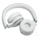 Jbl tune 680nc bluetooth fejhallgató sztereo(v6, mikrofon, aktív zajszűrő, multipoint, összehajtható+kábel)fehér
