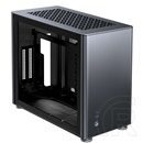 Jonsbo A4 (mini-ITX, ablakos, szürke)