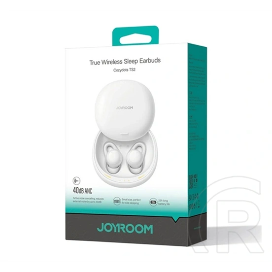 Joyroom Cozydots bluetooth fülhallgató sztereo (v5.3, tws, mikrofon, aktív zajszűrő, töltőtok, fehér)
