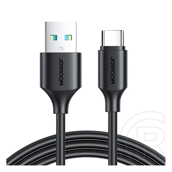 Joyroom adatkábel és töltő (usb - type-c, 3a, pd gyorstöltés támogatás, 200cm) fekete