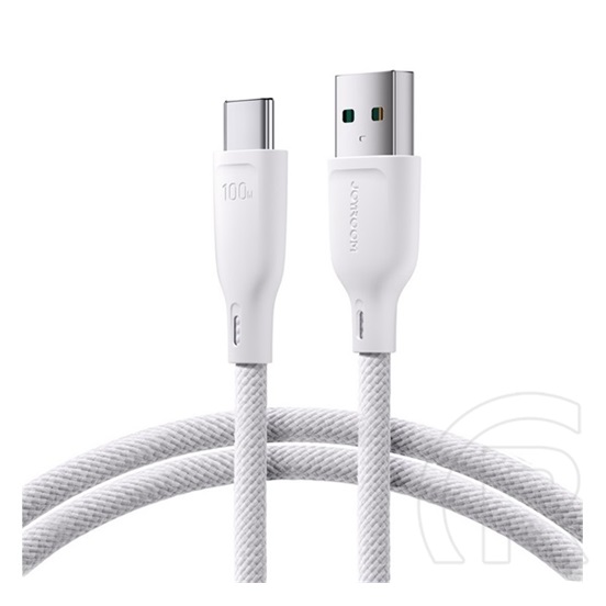 Joyroom adatkábel (usb - type-c, 100w, gyorstöltő, 100cm, cipőfüző) fehér