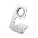 Joyroom asztali töltőállvány (wireless, Apple watch töltő, összehajtható) ezüst