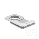 Joyroom asztali töltőállvány (wireless, Apple watch töltő, összehajtható) ezüst