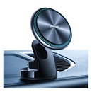Joyroom autós tartó (15w, műszerfalra, qi wireless, vezeték nélküli töltés, 360°-ban forgatható, magsafe rögzítés) ezüst