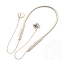 Joyroom bluetooth fülhallgató sztereo (v5.4, nyakba akasztható, mikrofon, ip54 vízálló, sport) krém / fehér