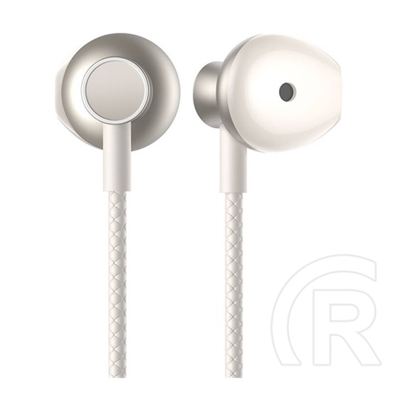 Joyroom bluetooth fülhallgató sztereo (v5.4, nyakba akasztható, mikrofon, ip54 vízálló, sport) krém / fehér