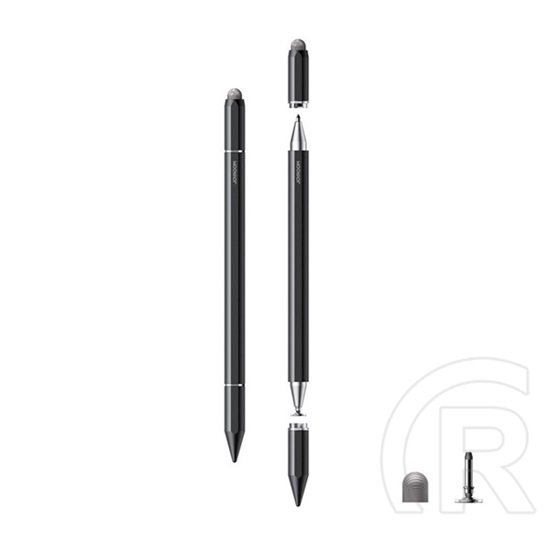 Joyroom érintő ceruza 3in1 (univerzális, passzív, kapacitív, mágneses) fekete