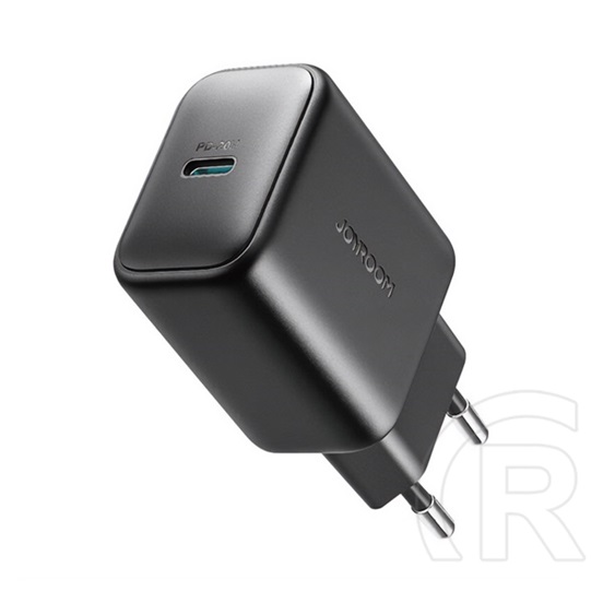 Joyroom hálózati töltő type-c aljzat (20w, pd gyorstöltő) fekete