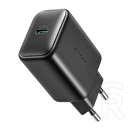 Joyroom hálózati töltő type-c aljzat (25w, pd gyorstöltő 3.0) fekete