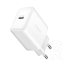 Joyroom hálózati töltő type-c aljzat (30w, pd gyorstöltő) fehér