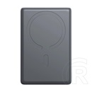 Joyroom jr-pbm08 pro vésztöltő type-c aljzat (10000mah, 25w, pd gyorstöltő, led jelzés) szürke