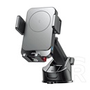 Joyroom jr-zs241s autós tartó (15w, tapadókorongos, műszerfalra, automata, wireless, 360°, 68-95mm széles) fekete