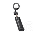 Joyroom  jr-zs509 szelfibot (univerzális, 360°, állítható, bluetooth távkioldó, 40cm, 4.7-7" méret, magsafe) fekete