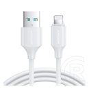 Joyroom long-lasting adatkábel (usb - lightning, 2.4a, gyorstöltő, 100cm) fehér