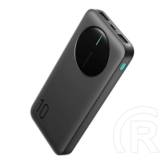 Joyroom vésztöltő 2 usb+type-c aljzat (10000mah, 12w, pd gyorstöltő, led jelzés) fekete
