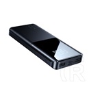 Joyroom vésztöltő 2 usb / type-c / lightning 8pin (10000 mah, 5v/3000ma, 22,5w, qc 3.0, pd gyorstöltés) fekete