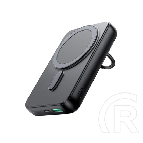 Joyroom vésztöltő type-c aljzat (10000mah, 20w, wireless, pd gyorstöltő, magsafe, kitámasztó) fekete