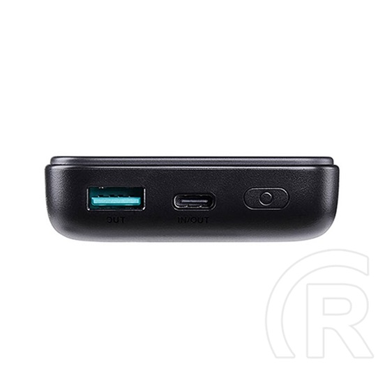 Joyroom vésztöltő type-c+usb aljzat (10000mah, 20w, pd gyorstöltő, wireless, magsafe, mini, led jelzés) fekete