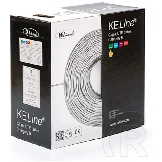 KELINE KE400U23LSOH-Dca-RLX Cat.6 UTP LSHO fali kábel (305 m)