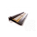 Keline 24port CAT6 árnyékolt patch panel RJ45/u