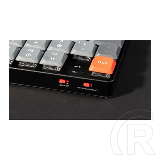 Keychron K5 Max mechanikus billentyűzet (vörös, HU)