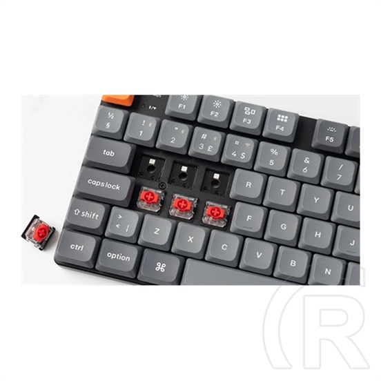 Keychron K5 Max mechanikus billentyűzet (vörös, HU)