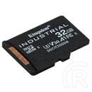 Kingston 32GB Industrial UHS-1 Class10 U3 V30 A1 vízálló microSDHC memóriakártya Single Pack