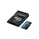 Kingston memóriakártya 128gb (microsdxc canvas go plus - class 10, uhs-1, u3, v30, a2) + sd adapter