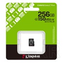 Kingston memóriakártya 256gb (microsdxc canvas select plus gen3 - class 10, uhs-1, u1, v10, a1) - adapter nélkül