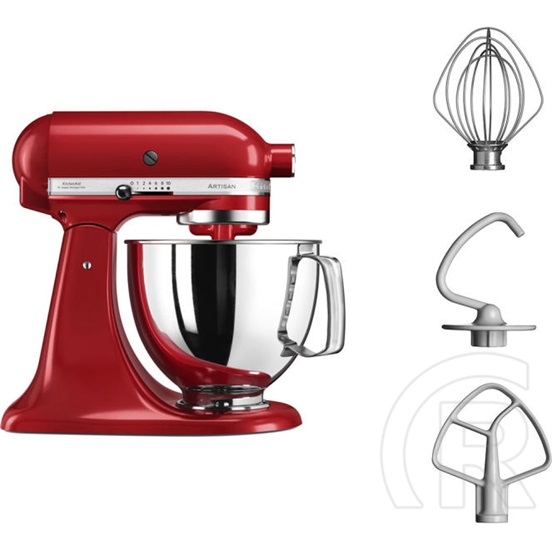KitchenAid 5KSM125EER Artisan Robotgép (300 W, piros)