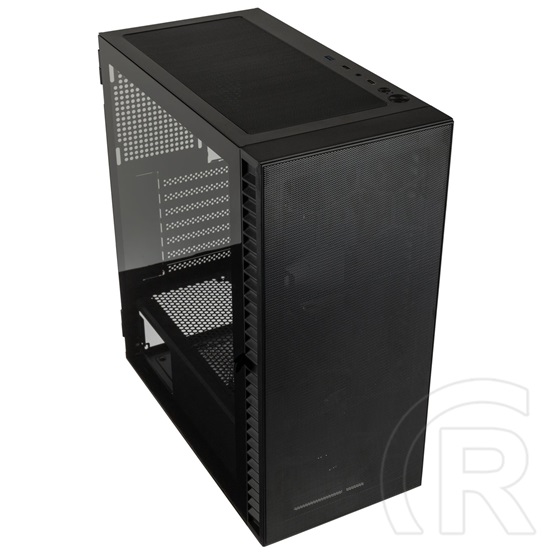 Kolink Observatory HF Mesh Core  (ATX, ablakos, fekete)