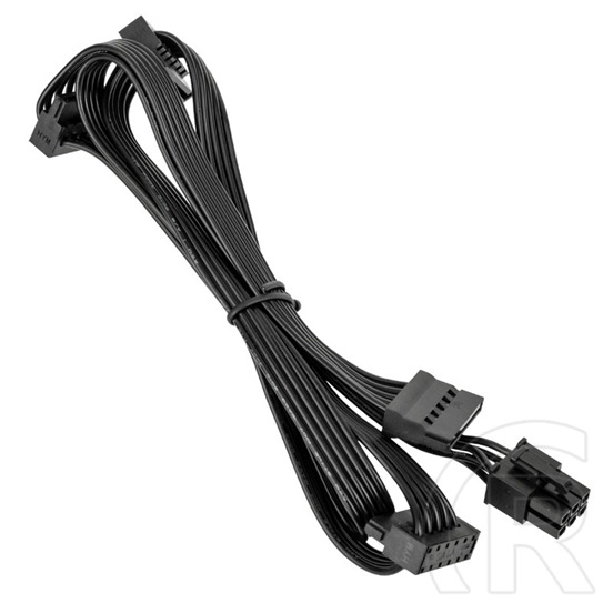 Kolink Regulator 3xSATA modular, 80cm, Fekete,