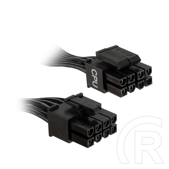 Kolink Regulator 4+4 pin 12V ATX / EPS / CPU modular tápkábel hosszabbító (65cm, Fekete)