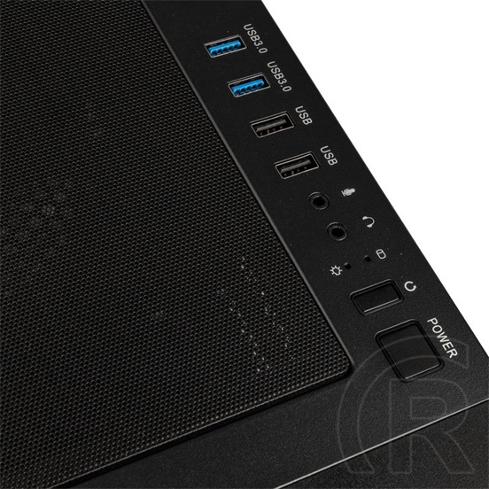 Kolink Unity Meshbay Performance Midi Mesh (midi torony, ATX, fekete)