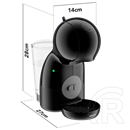 Krups KP1A3B10 Nescafé Dolce Gusto Piccolo kapszulás kávéfőző