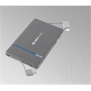 Ksix Powerbank beépített Micro-USB és Lightning kábellel (5000 mAh, szürke)