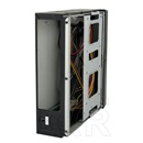 LC Power 1350MI (kis fekvő, mini-ITX, 72 W adapter, fekete)